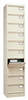 Metal filing cabinet flat 10 valves