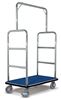 Chariot hotel floor mat chrome blue