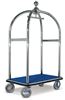 Chariot hotel floor mat chrome blue