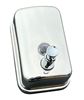 Stainless steel soap and gel dispenser 500 ml