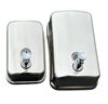 Stainless steel soap and gel dispenser 500 ml