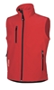 Sleeveless vest red work climb