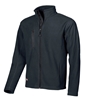Warm blue work fleece jacket