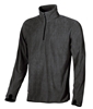 Black work fleece sweater