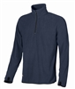 Blue work fleece sweater