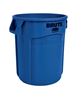 Round 76L Blue Rubbermaid Raw Container