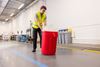 Rubbermaid Brute container round red 121 Litres