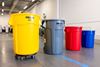 Rubbermaid Brute container round red 121 Litres
