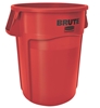 Rubbermaid Brute container round red 167 Litres