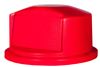 Rubbermaid Red Rubber Dome Lid