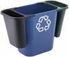Rubbermaid trash bin separation Tris selective Black 4.5 Litres
