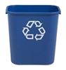 Rubbermaid trash selective sorting 26.6 Litres Blue