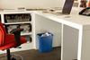 Rubbermaid trash selective sorting 26.6 Litres Blue