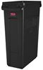 FG354060BLA - Rubbermaid Slim Jim Container Black aeration with 87 liters