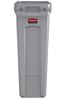 FG354060GRAY - Rubbermaid Slim Jim Container Grey aeration with 87 liters
