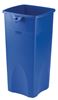 FG356973BLUE - Rubbermaid container selective sorting recycling blue square logo 87 L