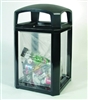 Rubbermaid trash Security Landmark