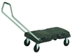 Truck transportation triple gray Rubbermaid