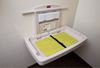 Horizontal folding changing table Rubbermaid certified EN 12221-1