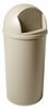 FG817088BEIG - Rubbermaid Marshal trash can beige 95 L