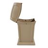 FG917188BEIG - Rubbermaid trash container Ranger 170 L with 2 valves beige