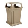 FG917388BEIG - Trash container Ranger 170 L Rubbermaid beige with 4 openings