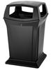 FG917388BLA - Rubbermaid trash container Ranger 170 L 4 black holes