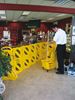 Portable mobile barriers Rubbermaid 9S11