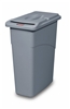 Rubbermaid Slim Jim trash bin with security Confidential Documents