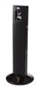 Outdoor ashtray black Rubbermaid Metropolitan station