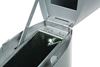 Outdoor ashtray black Rubbermaid Metropolitan station