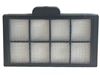 Hand dryer filter with pulsed air