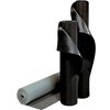 Ribbed rubber mats 1.20x10m black