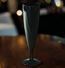 FL13EB - Disposable champagne flute 13 cl ebony