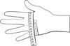 Winter neoprene glove special glazier size 7