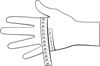 Winter neoprene glove special glazier size 9