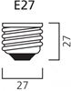 LED lamp E27 5watts destroyer BRC