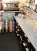 Rubber floor tile