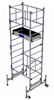 Folding aluminum scaffolding working height 4 m bag