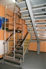 Folding aluminum scaffolding working height 5 m bag