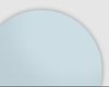 Disposable round tablecloth D240 gray non-woven x 12