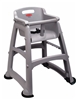 Kids chair gray Rubbermaid Sturdy Chair