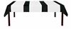 Airlaid 24m white tête-a-tête cable, pack of 4