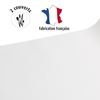 Airlaid 24m white tête-a-tête cable, pack of 4