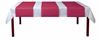Tête-à-tête airlaid 24m Bordeaux package of 4