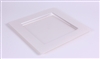 Under square plastic mother-of-pearl plate x 72