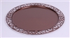 Round plastic chocolate underplate x 72