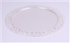 Round plastic mother-of-pearl underplate x 72