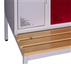 Base bench for locker IP or IS 3 columns 4 columns