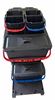 6L blue household trolley bucket